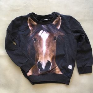 Molo Long Sleeved Horse shirt